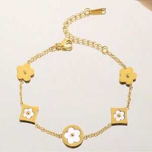 Flower bracelet N1154